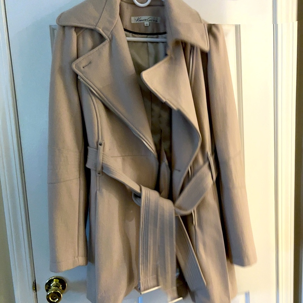 Size 12 Kenneth Cole wool coat